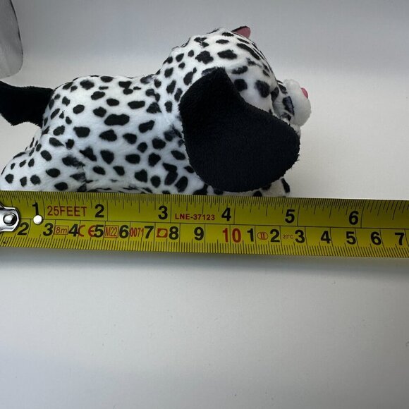 DOG, PLASTIC COVERED BY PLUSH FABRIC WITH BLACKA DOTS, DALMATIAN, BARKING DOG - Picture 8 of 8